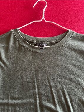 allbirds Olive Green Short-Sleeve Crewneck Tee